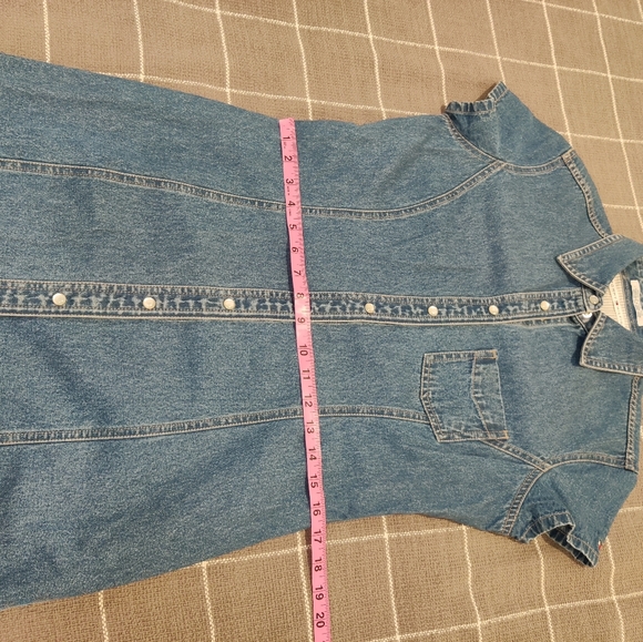 VINTAGE Tommy Hilfiger Denim Dress - Picture 11 of 12